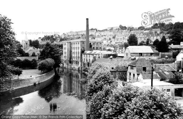 Photo of Bradford On Avon, Abbey Mill And Tory c.1955