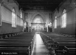 Bradford-on-Avon, Christ Church Interior c.1900, Bradford-on-Avon