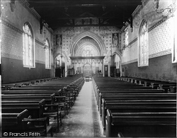 Bradford-on-Avon, Christ Church Interior c.1900, Bradford-on-Avon