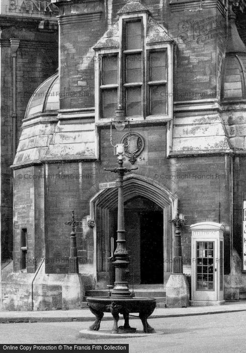 Photo of Bradford On Avon, Church Street, Horse Trough c.1945