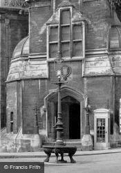 Bradford-on-Avon, Church Street, Horse Trough c.1945, Bradford-on-Avon