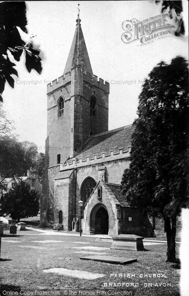 Photo of Bradford On Avon, Holy Trinity Church 1914