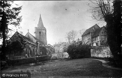 Bradford-on-Avon, Holy Trinity Church And Saxon Church 1914, Bradford-on-Avon