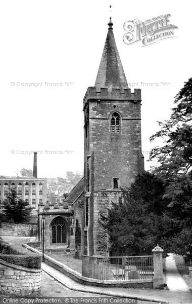 Photo of Bradford On Avon, Holy Trinity Church c.1955