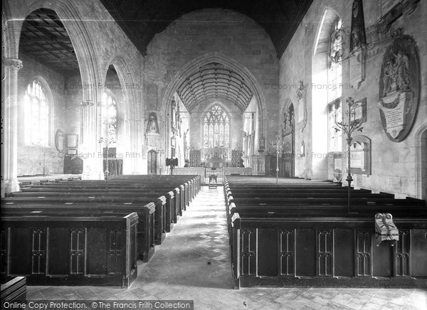Photo of Bradford On Avon, Holy Trinity Church Interior c.1900