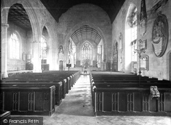 Bradford-on-Avon, Holy Trinity Church Interior c.1900, Bradford-on-Avon