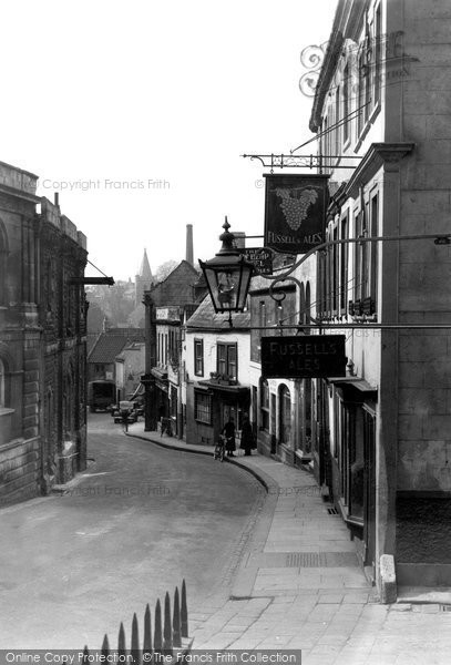 Photo of Bradford On Avon, Silver Street c.1945