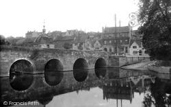 Bradford-on-Avon, The Bridge 1900, Bradford-on-Avon