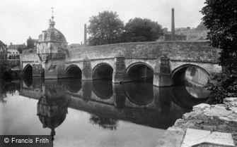Bradford-on-Avon, the Bridge 1900