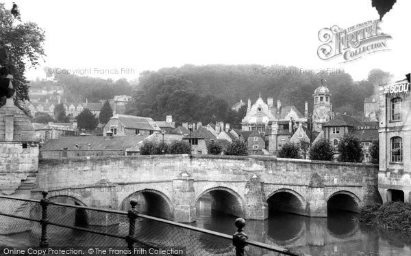 Photo of Bradford On Avon, The Bridge And Town c.1955