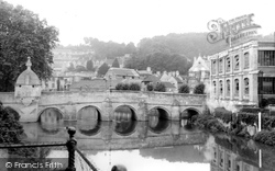Bradford-on-Avon, The Bridge And Town c.1955, Bradford-on-Avon