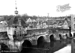 Bradford-on-Avon, The Bridge c.1955, Bradford-on-Avon