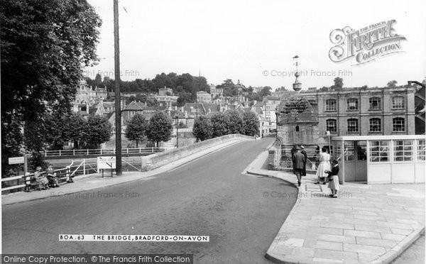 Photo of Bradford On Avon, The Bridge c.1955
