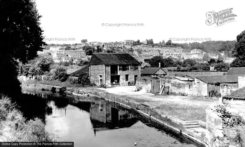 Bradford-on-Avon, the Canal c1955