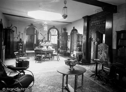 Bradford-on-Avon, The Chantry Interior c.1900, Bradford-on-Avon