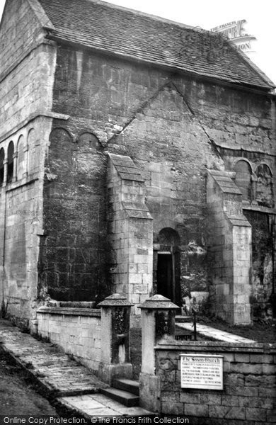 Photo of Bradford On Avon, The Saxon Church c.1960
