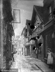 Bradford-on-Avon, The Shambles c.1900, Bradford-on-Avon