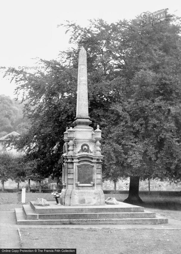 Bradford-on-Avon, the War Memorial c1960