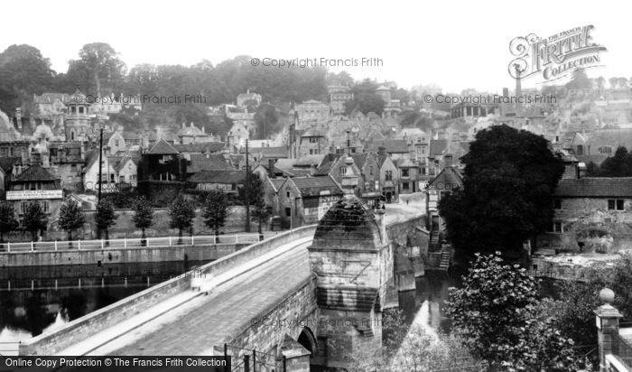 Photo of Bradford On Avon, Town And Bridge 1900