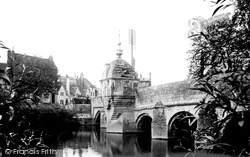 Bradford-on-Avon, Town Bridge 1914, Bradford-on-Avon