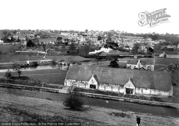 Photo of Bradford On Avon, View From The Quarry c.1955