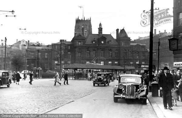 Photo of Bradford, Post Office, Forster Square c.1950