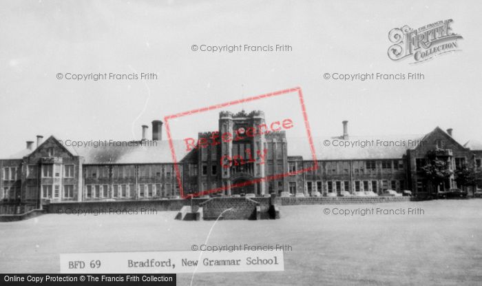 Photo of Bradford, The New Grammar School c.1965