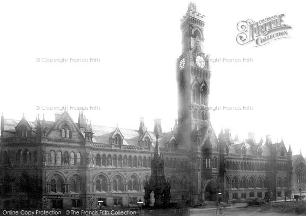 Photo of Bradford, Town Hall 1891