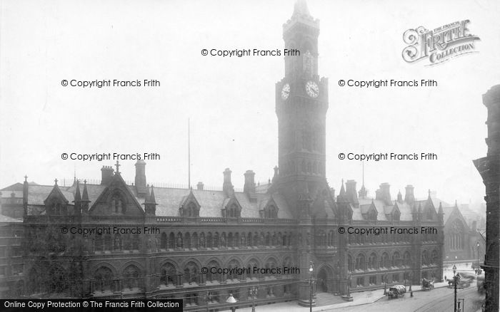 Photo of Bradford, Town Hall 1903