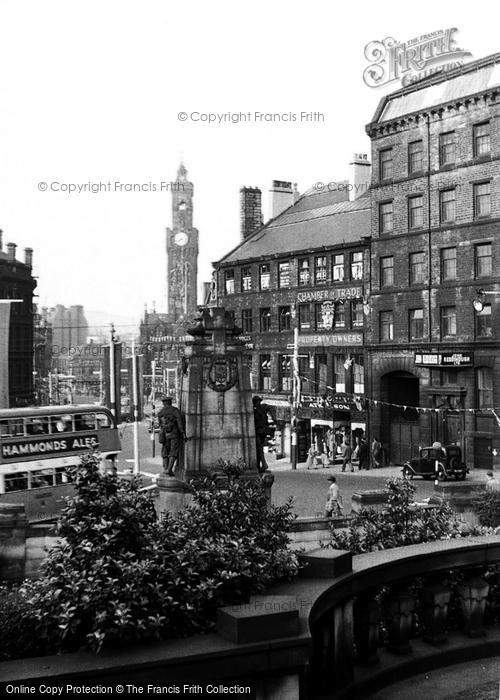 Photo of Bradford, Victoria Square 1953
