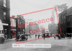 Victoria Square c.1950, Bradford