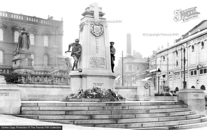 Bradford, War Memorial 1923