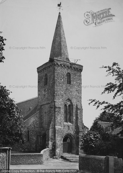 Photo of Brading, Church c.1883