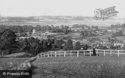 From The Downs c.1883, Brading