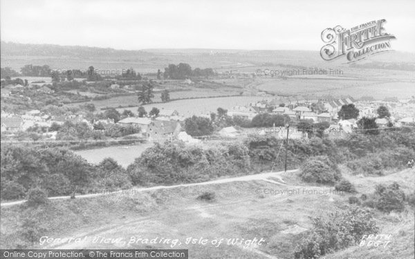 Photo of Brading, General View c.1955