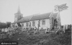 St Mary's Church 1890, Brading