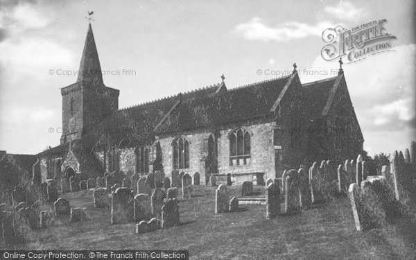 Photo of Brading, St Mary's Church 1935