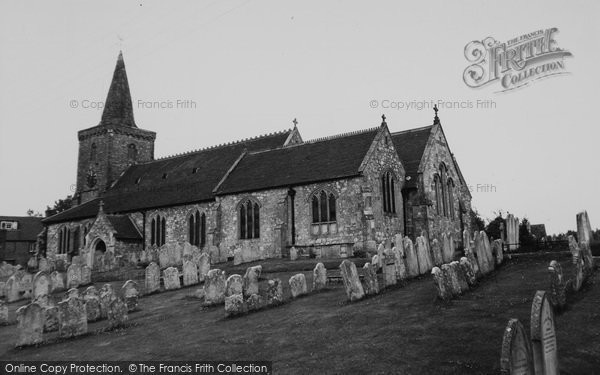 Photo of Brading, The Church c.1960