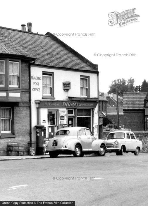 Photo of Brading, The Post Office c.1960