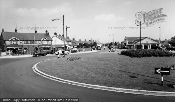 Photo of Bradley, Cross Roads c.1960