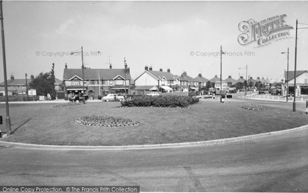 Photo of Bradley, The Cross Roads c.1960