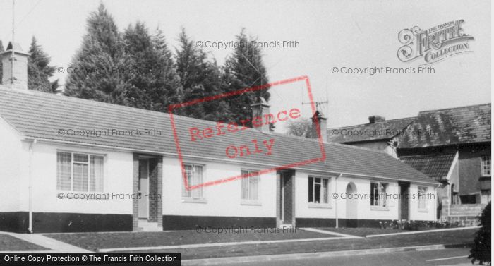 Photo of Bradninch, Old People's Bungalows c.1960