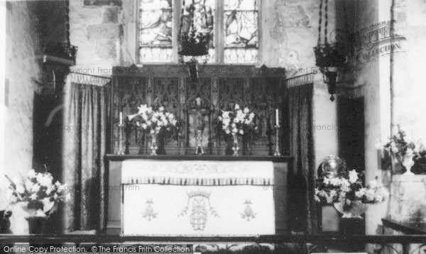 Photo of Bradninch, St Disen's Church, The Altar c.1960