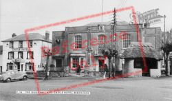 The Guildhall And Castle Hotel c.1960, Bradninch