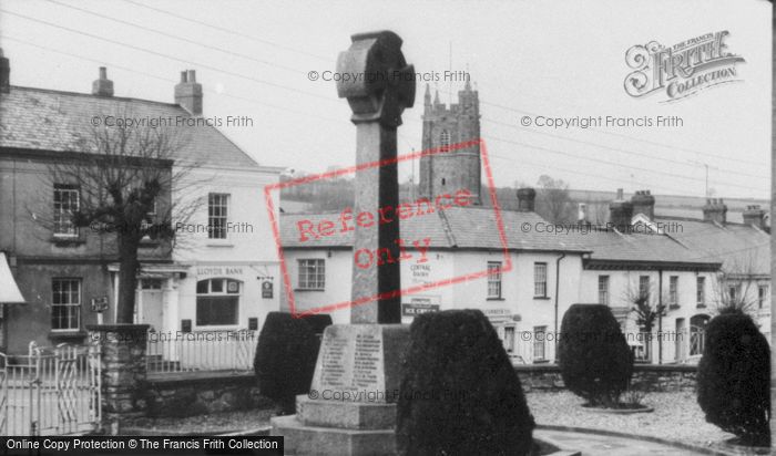 Photo of Bradninch, War Memorial c.1960