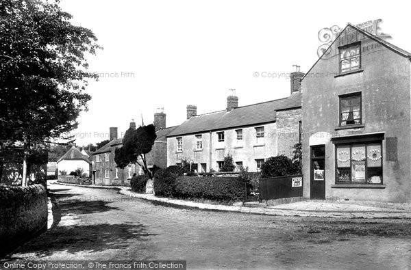 Photo of Bradpole, The Village 1897