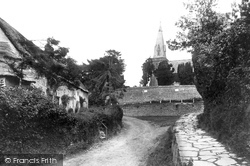 Village And Holy Trinity Church 1907, Bradpole