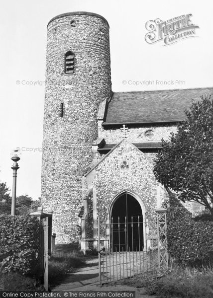 Photo of Bradwell, Church Of St Nicholas c.1955