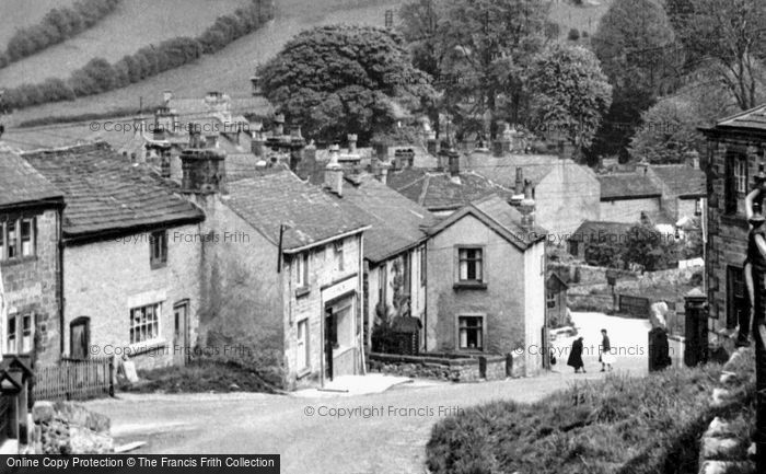 Photo of Bradwell, The Village c.1955