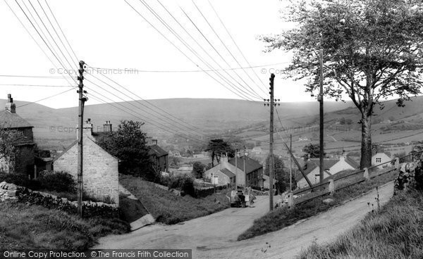 Photo of Bradwell, View From Smalldale c.1960